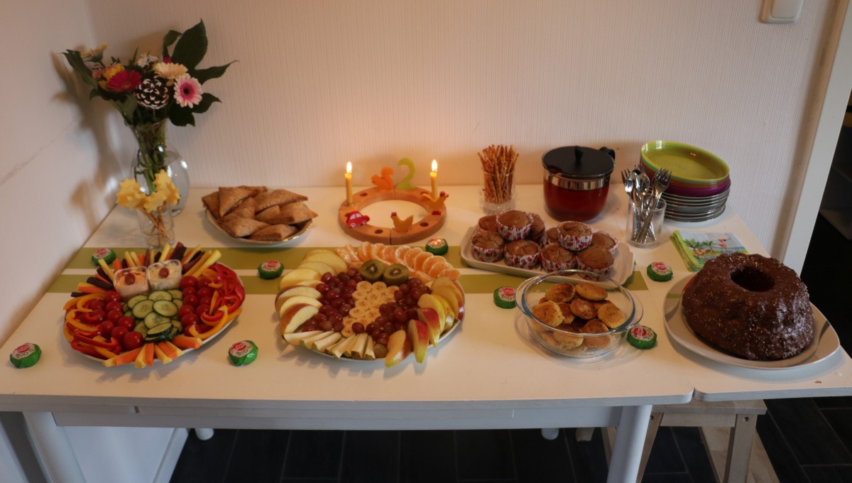 Das Fast Gesunde Geburtstagsbuffet