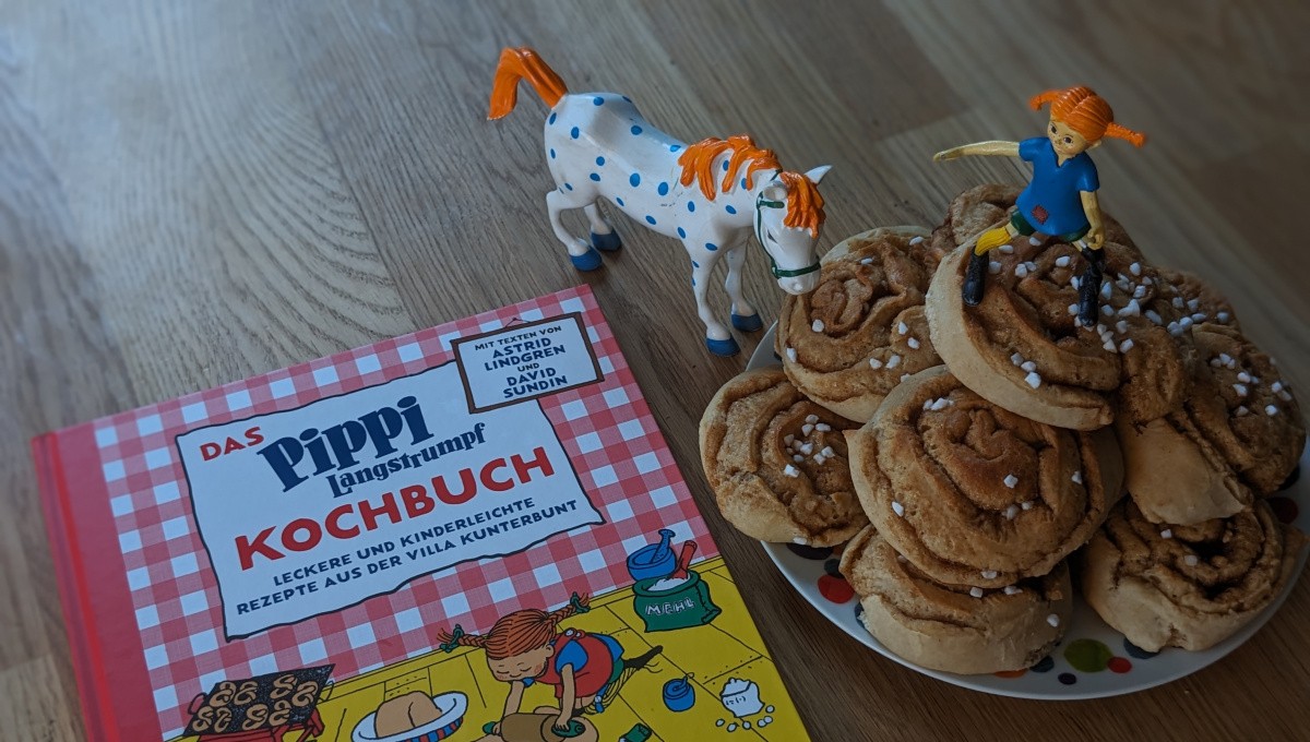 Pippis Zimtschnecken aus dem "Pippi Langstrumpf Kochbuch"