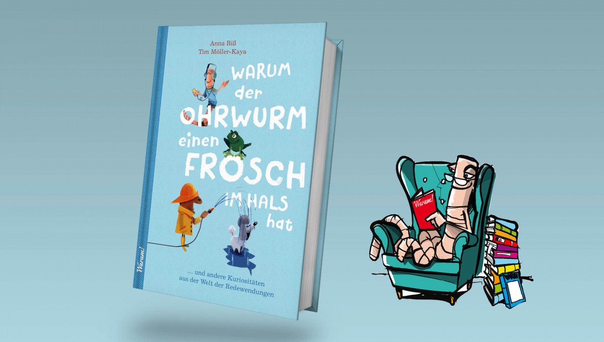 Buchcover neben Ohrwurm Buchcover neben Ohrwurm