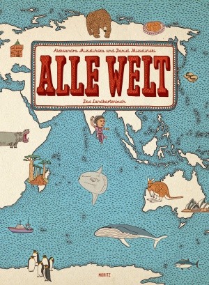 Cover Alle Welt Landkartenbuch
