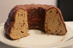 Angeschnittener Kuchen