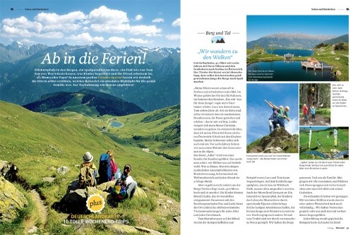 Warum!-Magazinseite: Urlaubsspecial