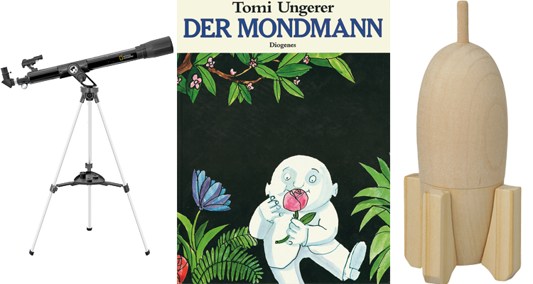 Gewinnspiel-Paket "Der Mondmann"