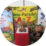 Kulturkiste: Verschiedene Kindermedien über Dinos