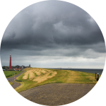 Gewitterwolken über dem Deich Gewitterwolken über dem Deich
