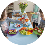 Salat-Bar für Kinder Salat-Bar für Kinder