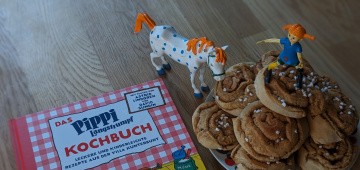 Pippis Zimtschnecken aus dem "Pippi Langstrumpf Kochbuch"