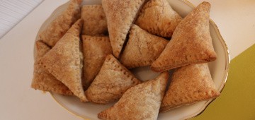 Mini-Apfeltaschen aus Blätterteig Mini-Apfeltaschen aus Blätterteig