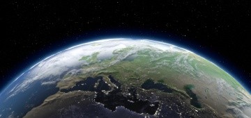 Erde vom Weltall aus Erde vom Weltall aus