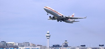 Flugzeug beim Start