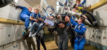 Parabelflug Astronautin Insa Thiele-Eich Parabelflug Astronautin Insa Thiele-Eich