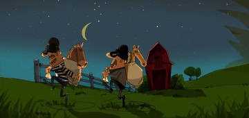 Redewendung: Pferde stehlen Redewendung: Pferde stehlen