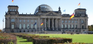 Reichstagsgebäude in Berlin