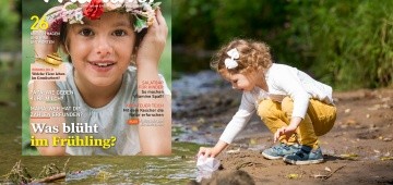 Warum!-Cover 1/2018 auf frühlingshaften Hintergrundbild Warum!-Cover 1/2018 auf frühlingshaften Hintergrundbild