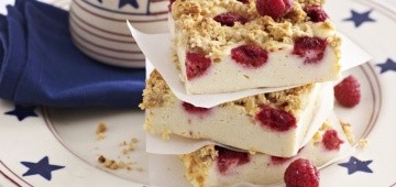 Cheesecake mit Müslistreuseln