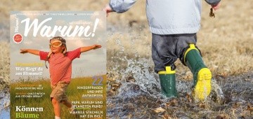 Warum!-Titel 3-2016 auf Hintergrundbild (Kind mit Gummistiefeln) Warum!-Titel 3-2016 auf Hintergrundbild (Kind mit Gummistiefeln)